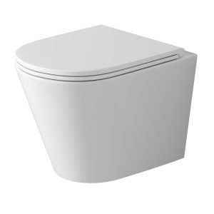 Унитаз подвесной Grossman Tornado с крышкой-сиденье Белый глянцевый GR-4478SQ Унитаз подвесной Grossman Tornado с крышкой-сиденье Белый глянцевый GR-4478SQ