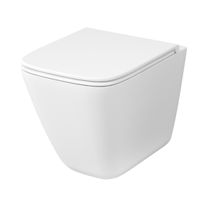 Унитаз подвесной Grossman Tornado с крышкой-сиденье Белый глянцевый GR-4479SQC Унитаз подвесной Grossman Tornado с крышкой-сиденье Белый глянцевый GR-4479SQC