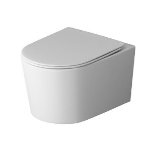 Унитаз подвесной Grossman Tornado с крышкой-сиденье Белый матовый GR-4499MSQ Унитаз подвесной Grossman Tornado с крышкой-сиденье Белый матовый GR-4499MSQ