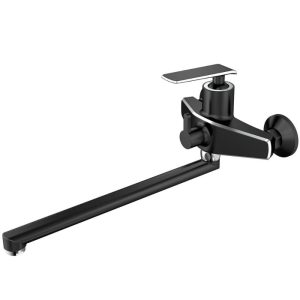 Смеситель для ванны Haiba HB548-7 Черный / Хром HB22548-7