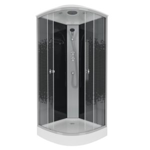 Душевая кабина Niagara Eco 80х80 Хром / С рисунком NG-4503-14