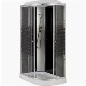 Душевая кабина Niagara Eco 120х80 Хром / С рисунком NG-4512-14L