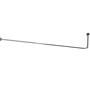 Карниз для ванны Triton Г-образный 160х75 Хром Щ0000052815