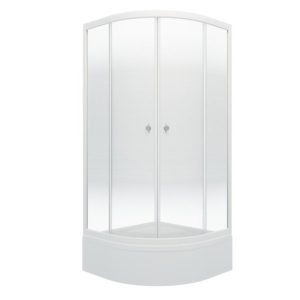 Душевой уголок Triton Лайт 90х90 Белый / С узором Щ0000061813