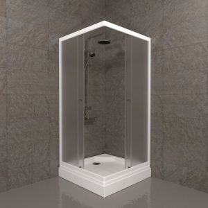 Душевой уголок Triton Вельвет 90х90 с поддоном А Белый / Матовый Щ0000061815