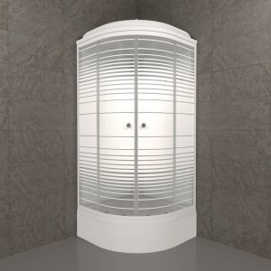 Душевая кабина Triton Полосы В 90х90 Белый / С рисунком Щ0000061848