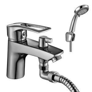 Смеситель на борт ванны Rossinka T40 Хром глянцевый T40-38