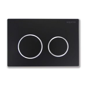 Клавиша смыва Aquatek Small для инсталляции с верхней кнопкой Черный матовый TDI-0000003 Клавиша смыва Aquatek Small для инсталляции с верхней кнопкой Черный матовый TDI-0000003