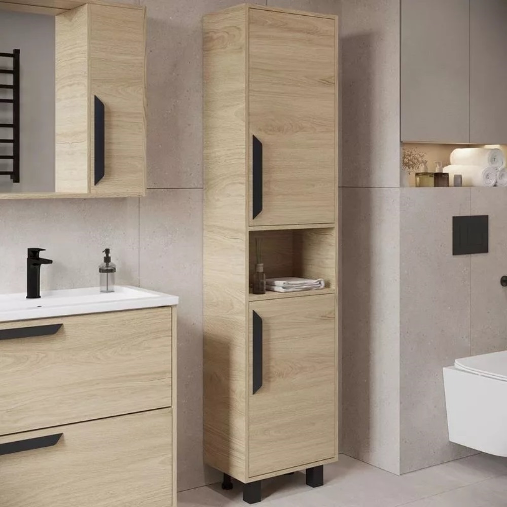 Пенал напольный Viant Кёльн 45 Дерево светлое VKEL450SD-PEN Пенал напольный Viant Кёльн 45 Дерево светлое VKEL450SD-PEN — изображение 3